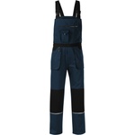 MALFINI Rimeck woody w02 / Работен панталон с нагръдник - тъмносин 60-62 (w0202r7)