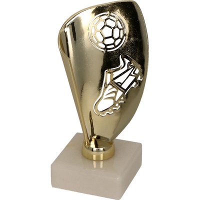 Plastová trofej Zlatá Stříbrná Bronzová Zlatá 13,5 cm