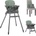 Lorelli СТОЛ ЗА ХРАНЕНЕ 3в1 siesta green leather (10100532504)