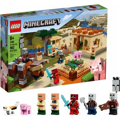 LEGO® Minecraft® 21160 Útok Illagerov