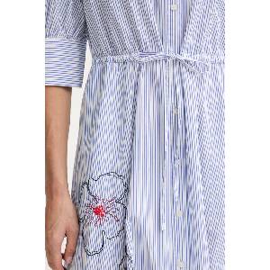 Tommy Hilfiger рокля тип риза от памук SUMMER (WW0WW50546)