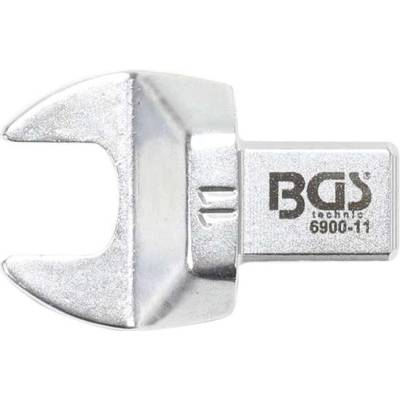 BGS Technic Nástrčný plochý otevřený klíč 11 mm s upnutím 9x12 mm BGS 6900-11