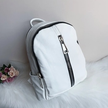 Image 1 of Бяла Раница с Много Джобове с Цип - Модел cw 108