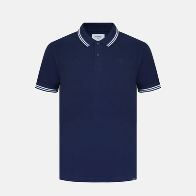 Firetrap Мъжка блуза с яка Firetrap Lazer Polo Shirt Mens - Navy