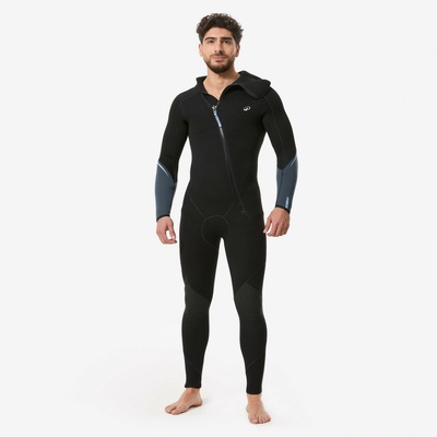 DECATHLON Pánsky SCD500 5 mm s kuklou čierno-modrý