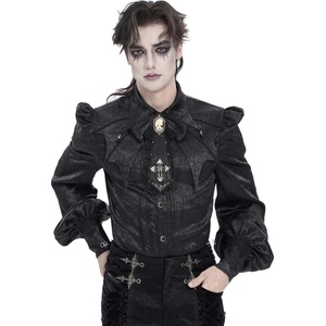 Devil fashion мъжка риза DEVIL FASHION - Gothic - черна - SHT15401