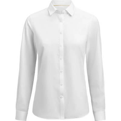 J. Harvest & Frost Halenka YB 50 Modern Women dlouhý rukáv keprová dámská white Bílá
