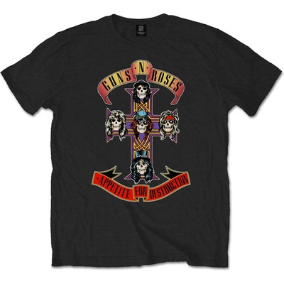 Guns N’ Roses Appetite for Destruction čierna