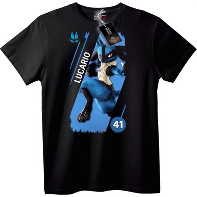 NOONEBRAND Тениска Lucario Pokémon - 2XL, White