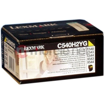 Lexmark C540H2YG жълта тонер касета с голям капацитет (C540H2YG)