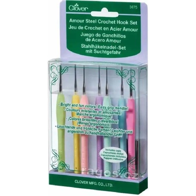 Sada háčků malých velikostí Amour Clover 3675