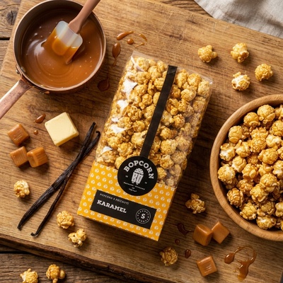 Bopcorn Karamelový popcorn 3000 ml