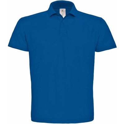 B&C ID.001 Piqué polo royal modrá