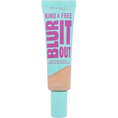 Rimmel London Kind & Free Blur It Out Mattifying Skin Tint 250 Sun Beige 30 ml