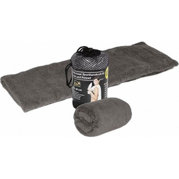 Printwear Rychleschnoucí sportovní ručník z mikrovlákna 40 x 80 cm Šedá 40 x 80 cm