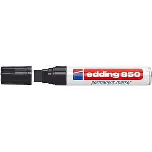 edding Алкохолен маркер, 5-16 мм, изрязан, edding "850", черен 4-850001 (4-850001)