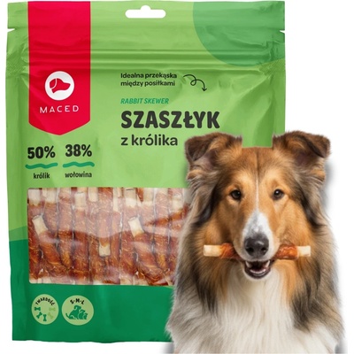 Maced KRÁLIČIE ŠPÍZY pochúťka pre psa 500 G