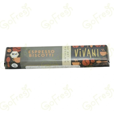 VIVANI Čokoládová tyčinka espresso 40 g – Zbozi.Blesk.cz