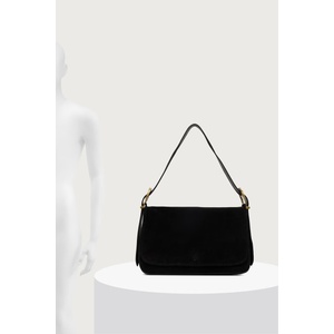 TWINSET чанта с регулируема дръжка дамска от велур (262TD8240)
