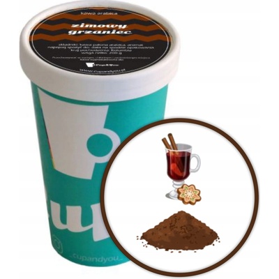 Cup&You Aromatizovaná káva ZIMNÝ OHRIEVAČ mletá EKO BALENIE 200 g
