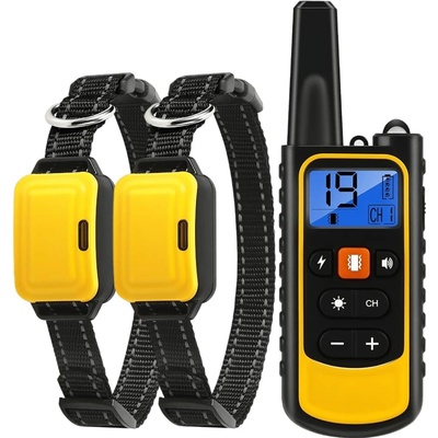 PatPet 886 Elektrický Obojek sada pro 2 psy