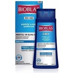 Bioblas Шампоан против пърхот и косопад с ментол и ябълков оцет- 360млл за мъже