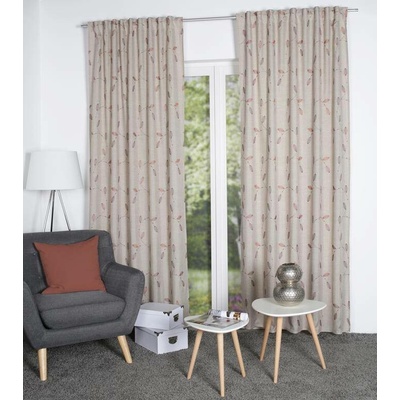 HOME WOHNIDEEN hotový závěs 85331 FOGLIO 1105 prirodni 245x140 cm (v x s)