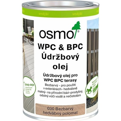 Osmo Impregnačný náter na drevoplast, bezfarebný, 1 l 11500111