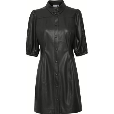 ICHI Рокля тип риза 'cazavi' черно, размер 34