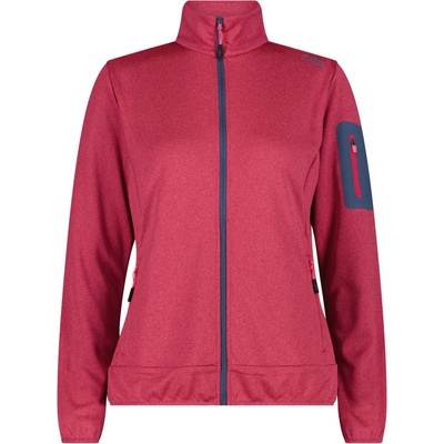 CMP Дамско поларено яке CMP Women's Jacket Jacquard Double Knitted Fleece jacket - Magenta - размер 34 (EU) (105-7195-0211)