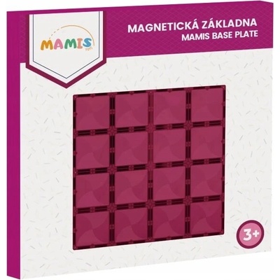 MAMIS Základňa pre magnetické stavebnice - ružová