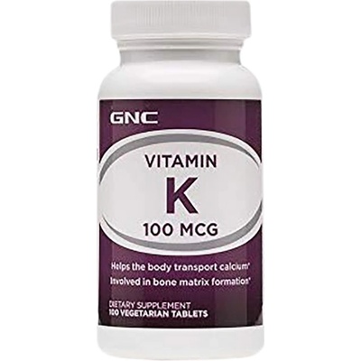GNC Vitamin K 100 mcg [180 Гел капсули]