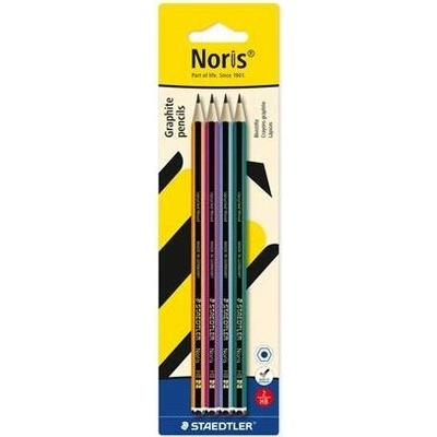 Staedtler Noris 120 colour edition HB 4 ks