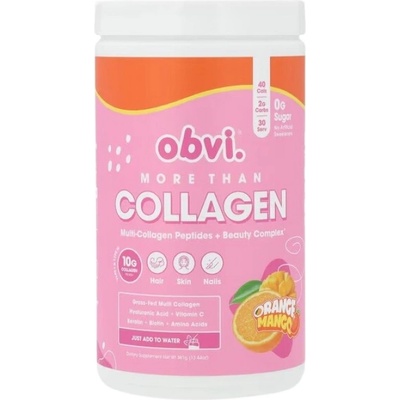 Obvi More Than Collagen Multi-Collagen Peptides + Beauty Complex - Flavored [381 грама] Портокал-Манго
