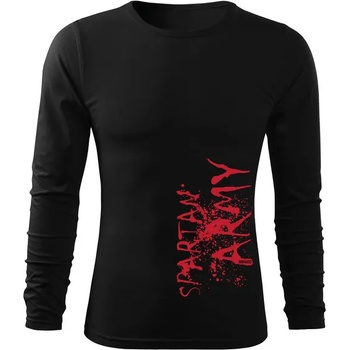 DRAGOWA FIT-T Тениска с дълъг ръкав Redwar, черна, 160 г/м2 (8405)