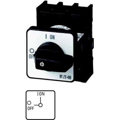 Eaton Zap/Vyp Spínač P1-32/E 0-1 3P 32A 079065