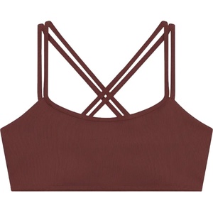 MYMARINI Дамско бикини горнище MYMARINI Women's Sunny Top Bikini top - Chocolate - размер XL (150-5811-0314)