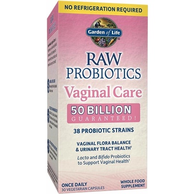 Garden of Life RAW Probiotika vaginálna starostlivosť 30 kapsúl