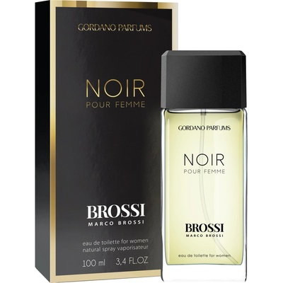 Gordano Marco Brossi Noir toaletní voda dámská 100 ml od 111 Kč
