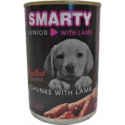 Smarty Dog Junior Jahňacie chunks 410 g