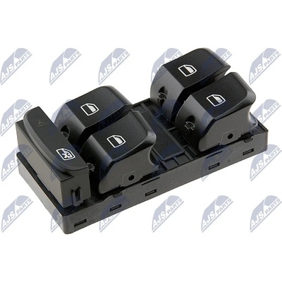 NTY Ovládací Panel Mechanismu Oken Audi A4 2007-, A5 2009-, Q5 2008 (8KD959851)