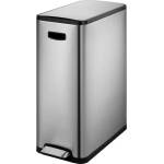 EKO 45 л. кош за отпадъци с педал цвят матиран инокс ЕКО от серия ecoslim (eko937645matts/s)