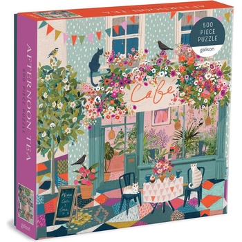 Image 1 of Galison - Puzzle Afternoon Tea - 500 piese