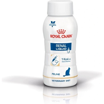 Royal Canin Veterinary Diet Cat Renal Feline Liquid 3 x 0,2 l