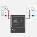 Rebel Electro Rebel POWER-800-LFP4 Emergency Power Supply - inverter with pure sine waveform and charging function 12V 230V 800VA/500W