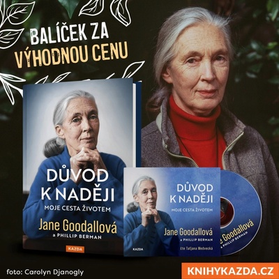 Jane Goodallová: Důvod k naději Provedení: Tištěná kniha