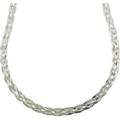 InfinitySilver Strieborný náhrdelník splietaný 16010354R42