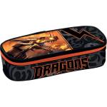 Graffiti Квадратен ученически несесер Graffiti Dragonс - с 1 цип (231344)