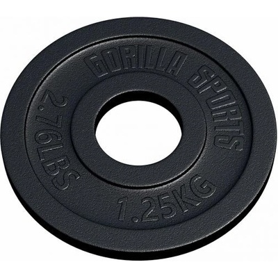 Gorilla Sports Zátěžová deska litina 50/51 mm 1,25 kg