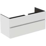 Ideal Standard Finesse - Шкафче за умивалник 120x51x55 см, 2 чекмеджета, матово бяло E3448Y1 (E3448Y1)